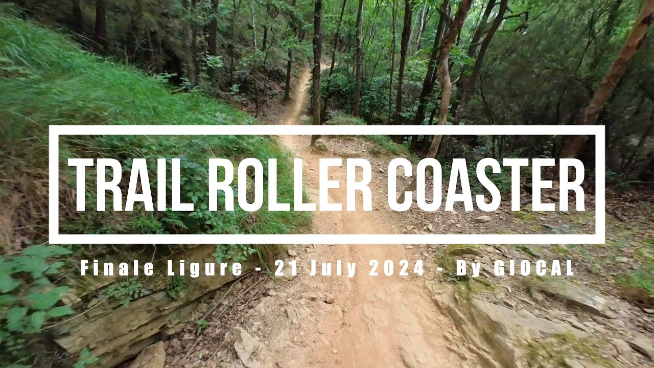 Finale Ligure eMTBing - Trail Roller Coaster