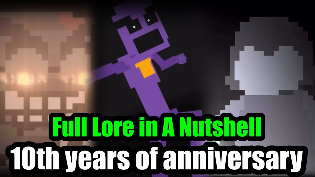 Полная история FNAF в двух словах (СПЕЦИАЛЬНЫЙ ВЫПУСК К 10-ЛЕТИЮ)