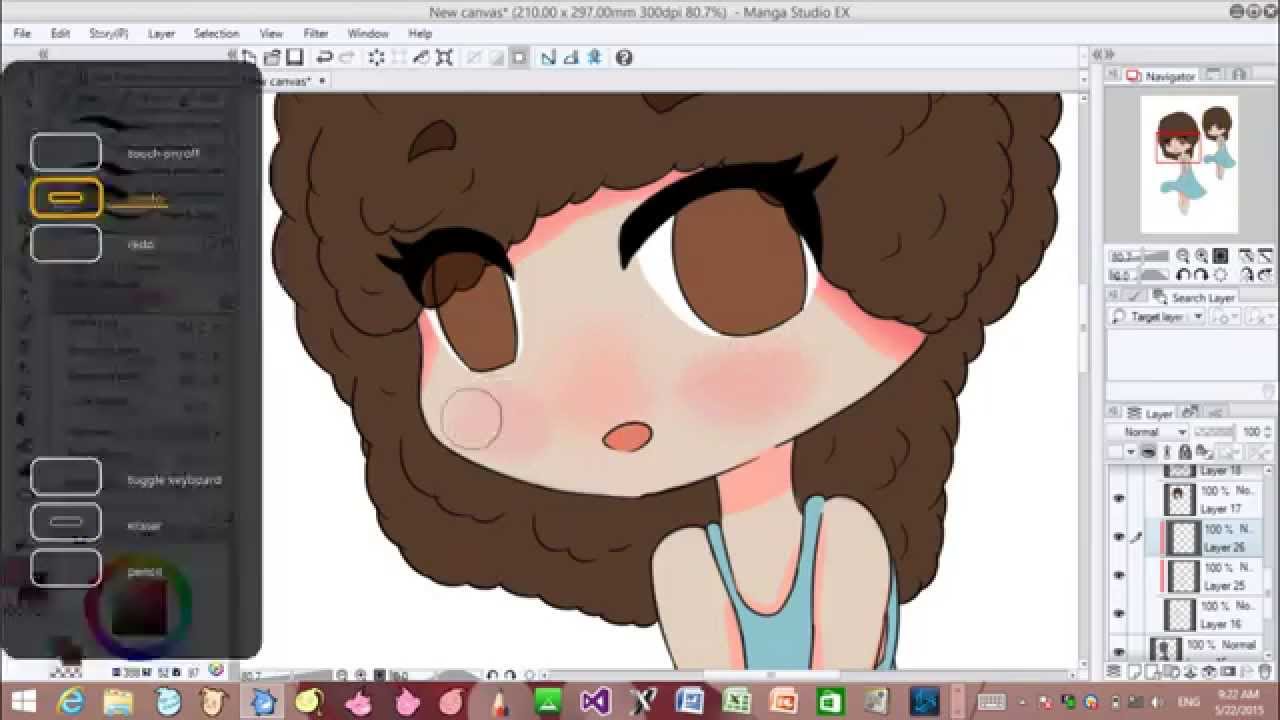 Happy birthday [mangastudio5] speedpaint