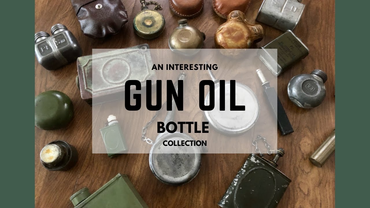 Military surplus Oil Bottle Collection