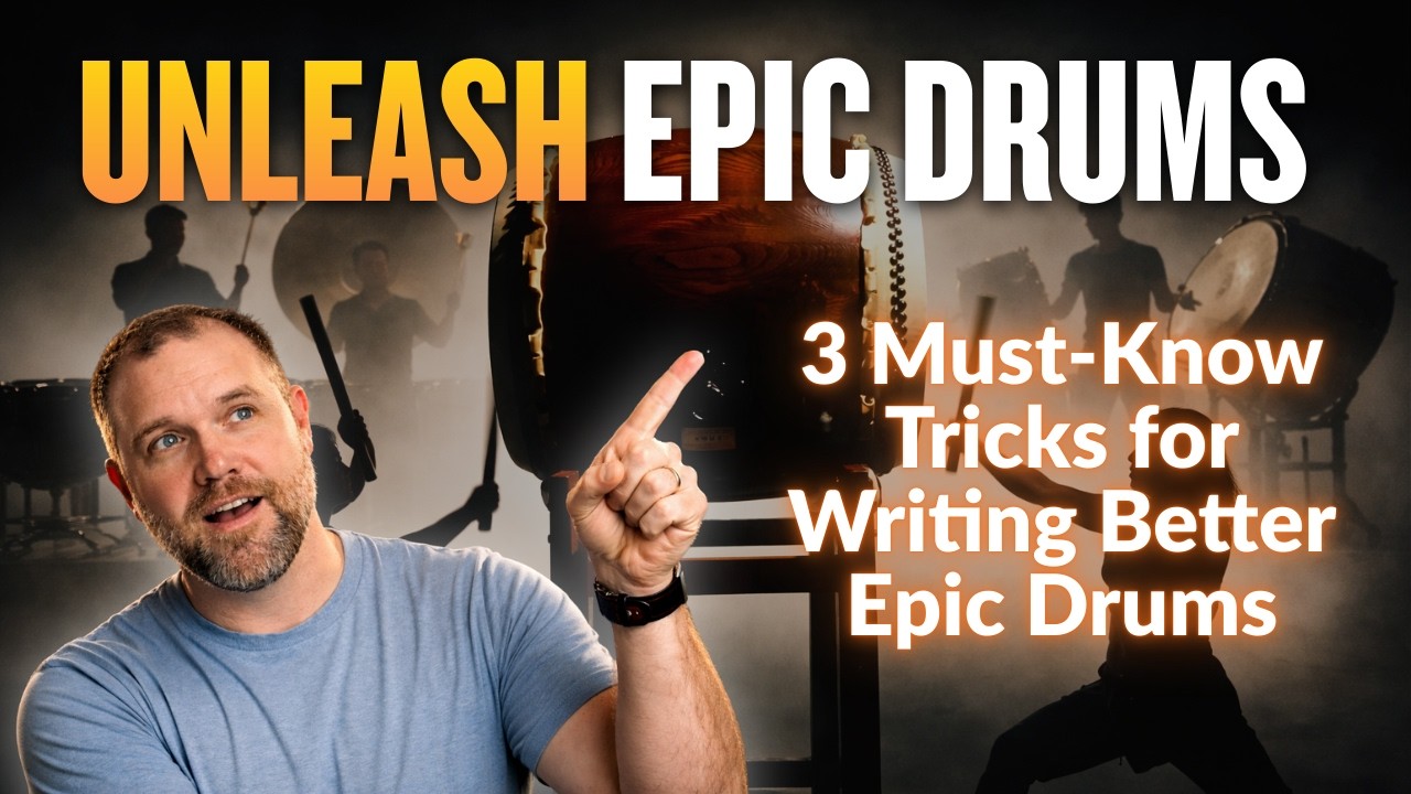 3 Must-Know Tips for Composing EPIC Drums! #filmcomposer #musicproduction  #cubase