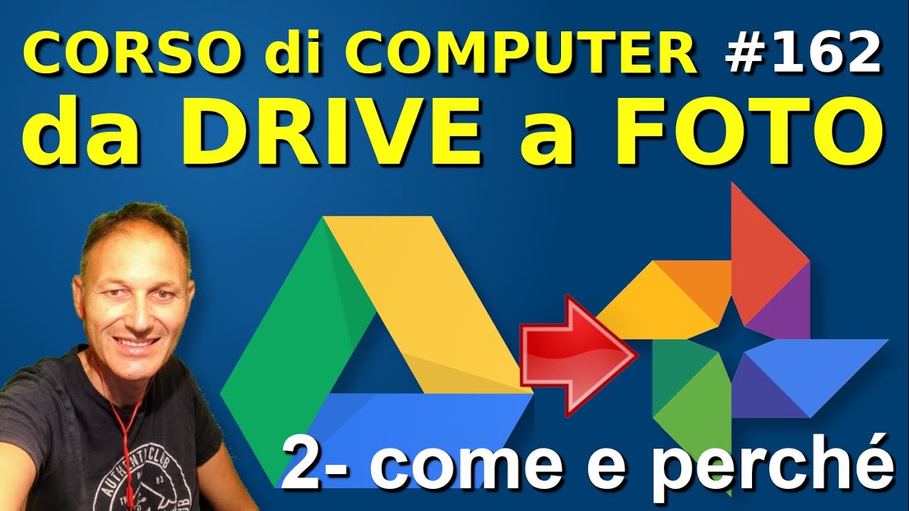 162 Come trasferire le immagini da Google DRIVE a FOTO | Daniele Castelletti | Ass Maggiolina