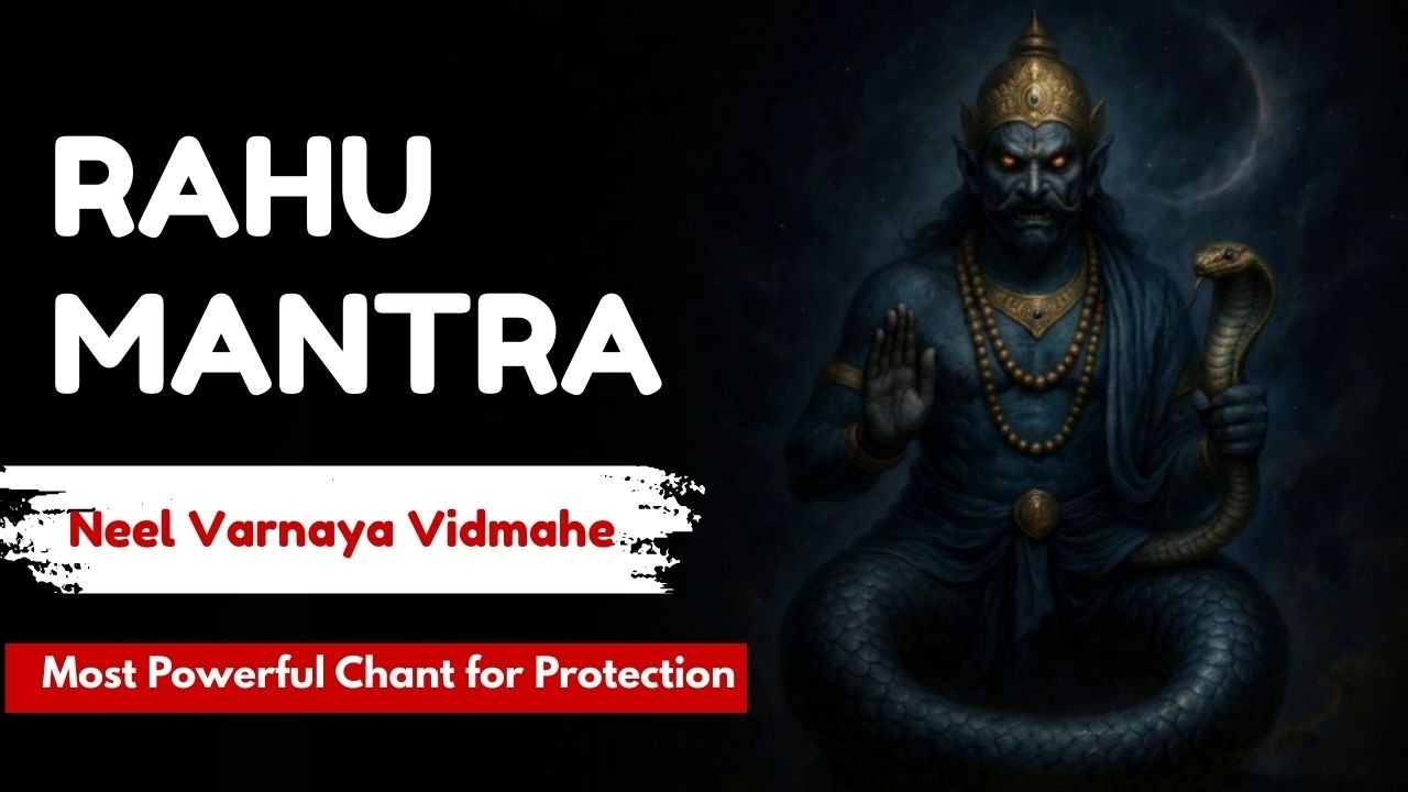 Neel Varnaya Vidmahe — Rahu Mantra 108 Times | Most Powerful Chant for Protection