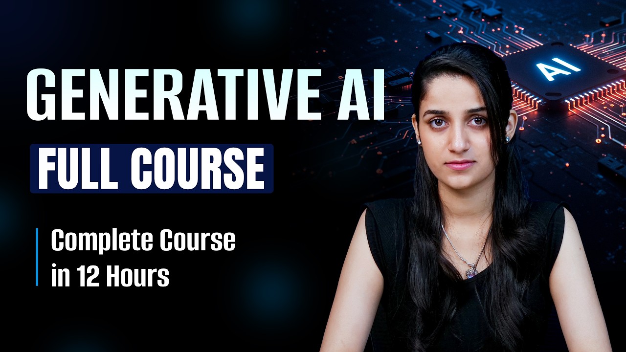 Complete Generative AI Course Free | Full Gen AI Course 2026 | Intellipaat