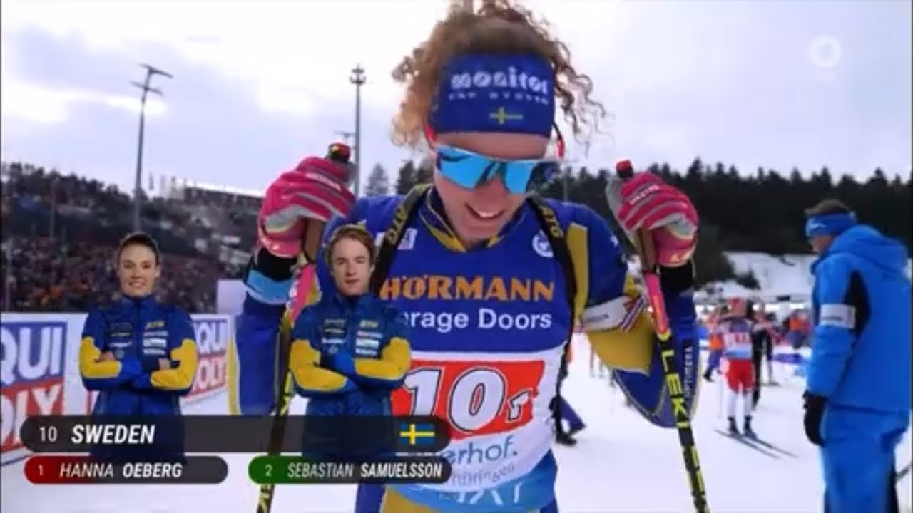 Mixed Staffel Biathlon WM Oberhof 16.02.2023 GER