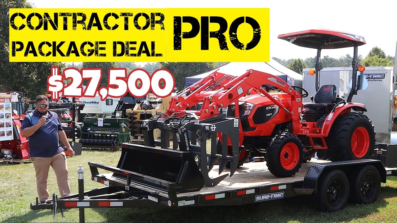 ️&zwj;🔥 Kioti CK2620 Landscaper PRO Package Deal for $27,500!  |  Pennsylvania Tractor Dealer