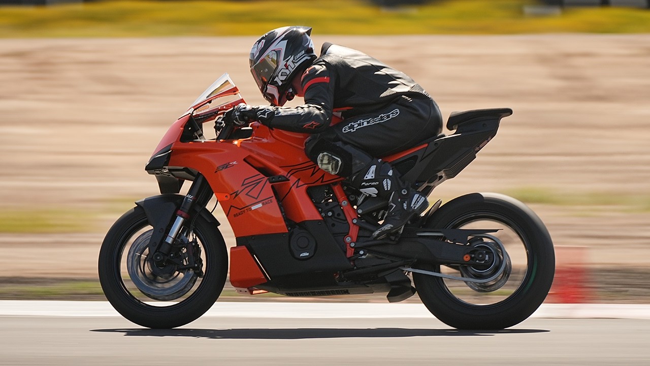Третий день на треке с KTM 990 RC R