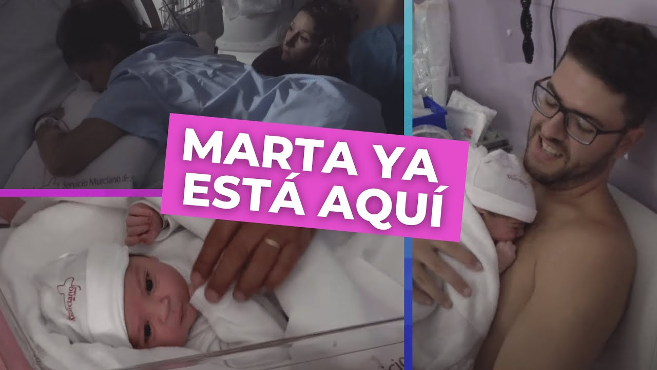 NACIMIENTO | PARTO NATURAL CON SORPRESA | MARTA ya está aquí (Oxitocina + Pulsaciones + Cesárea)