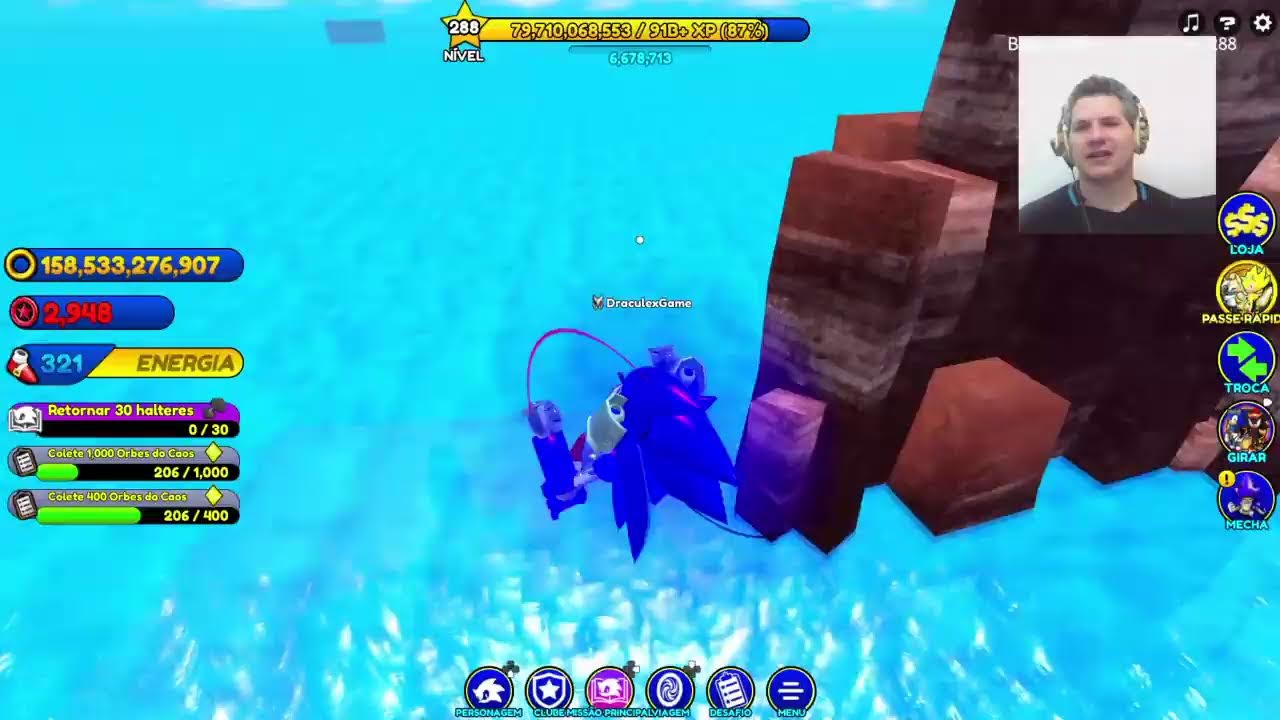 Sonic Speed Simulator | Evento Mecha MK II , Golpe do ovo Super levando todas Estrelas vermelhas