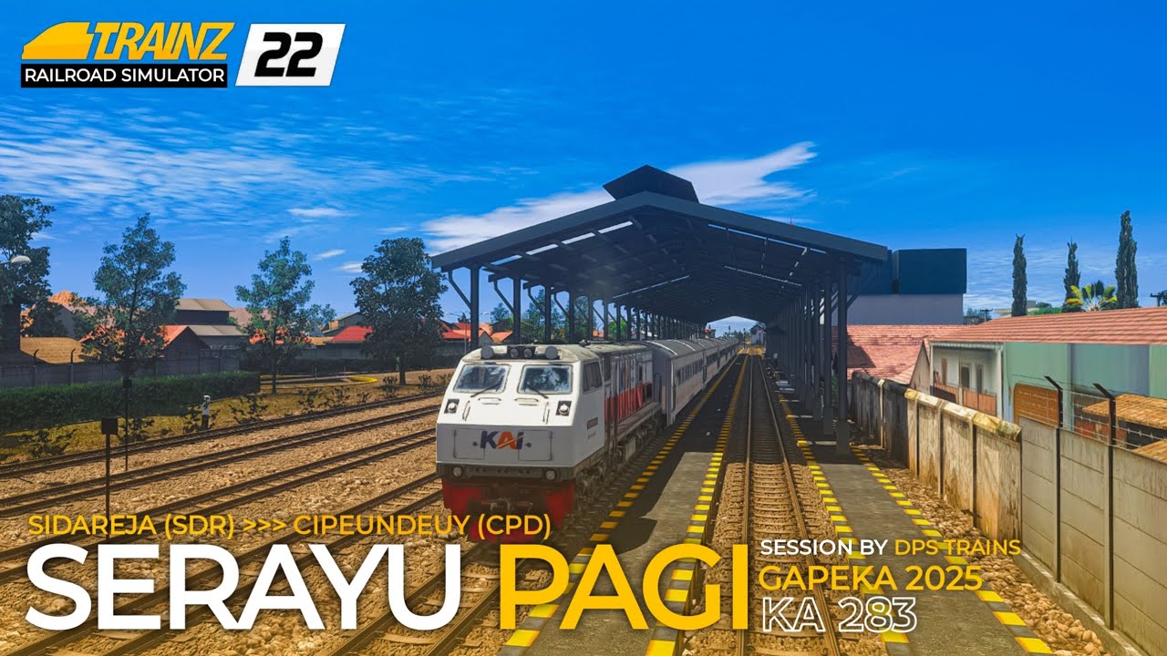🔴 [ MELINTASI GUNUNG D2 ] DINAS KA 283 SERAYU #part4 | TRAINZ SIMULATOR INDONESIA