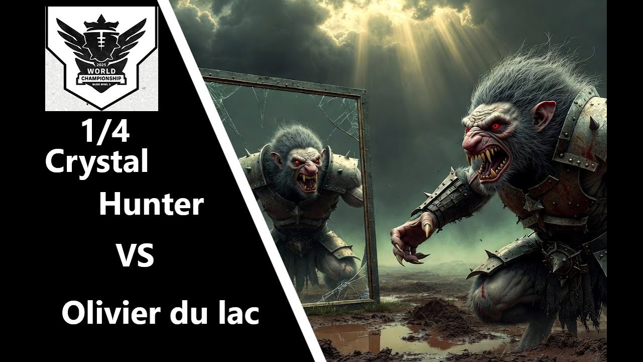 WC 1/4 Le numéro 1 vs le numéro 2 skaven