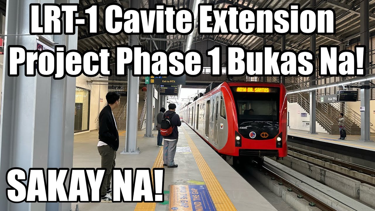 LRT-1 Cavite Extension Project Phase 1 | BUKAS NA! Sa Publiko, Dito po napupunta Ang Kaban ng Bayan