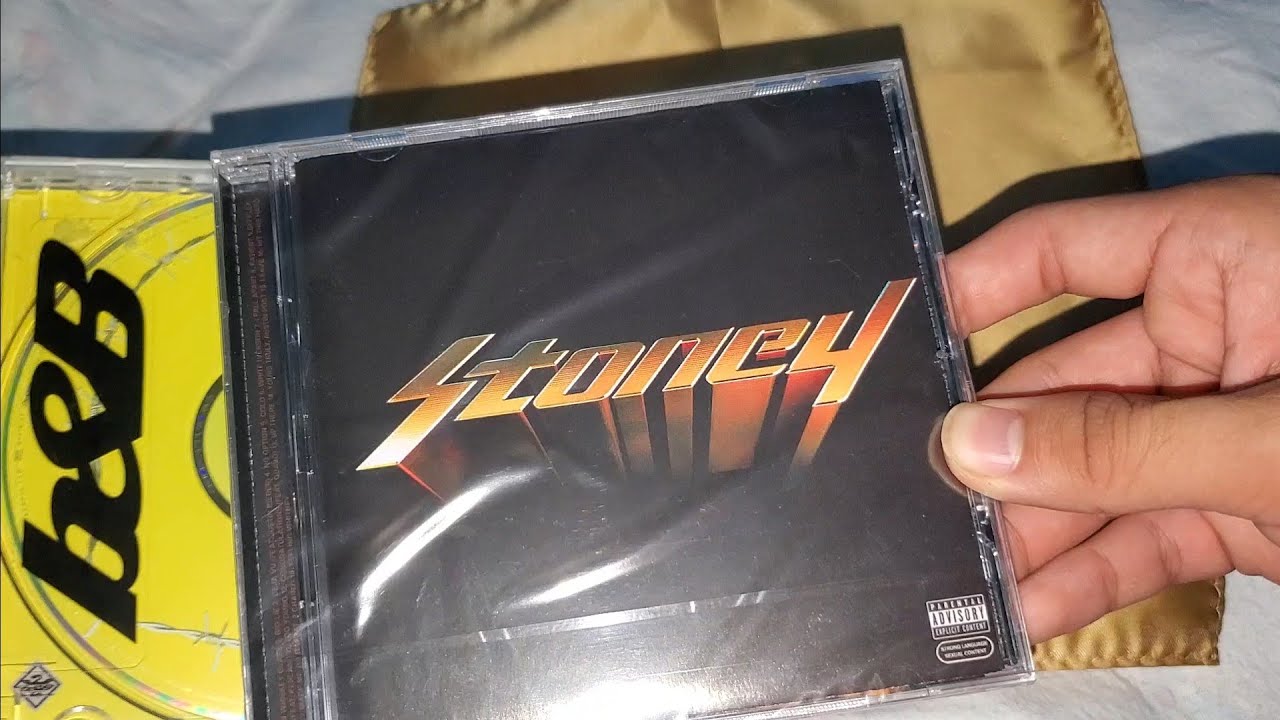 Post Malone - Stoney (Deluxe Edition) CD unboxing