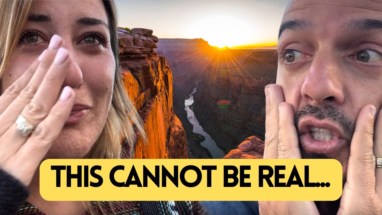 Rocks Made Us Cry..Reaction to the Grand Canyon for the First Time