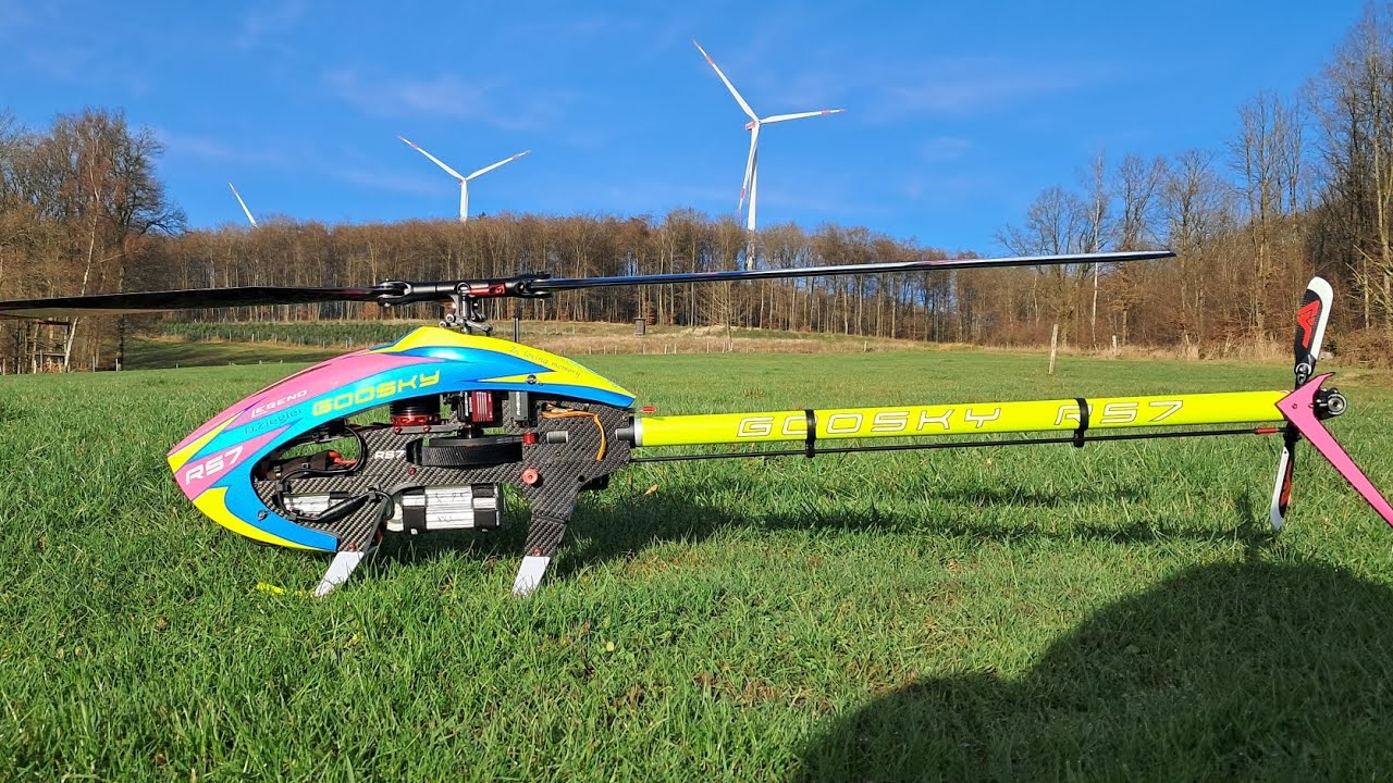 RC Heli : Goosky RS7 gaaanz entspannt 