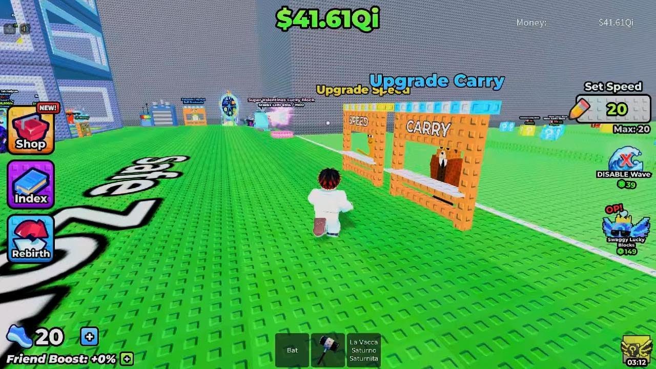 Playing even more escape waves for lucky block