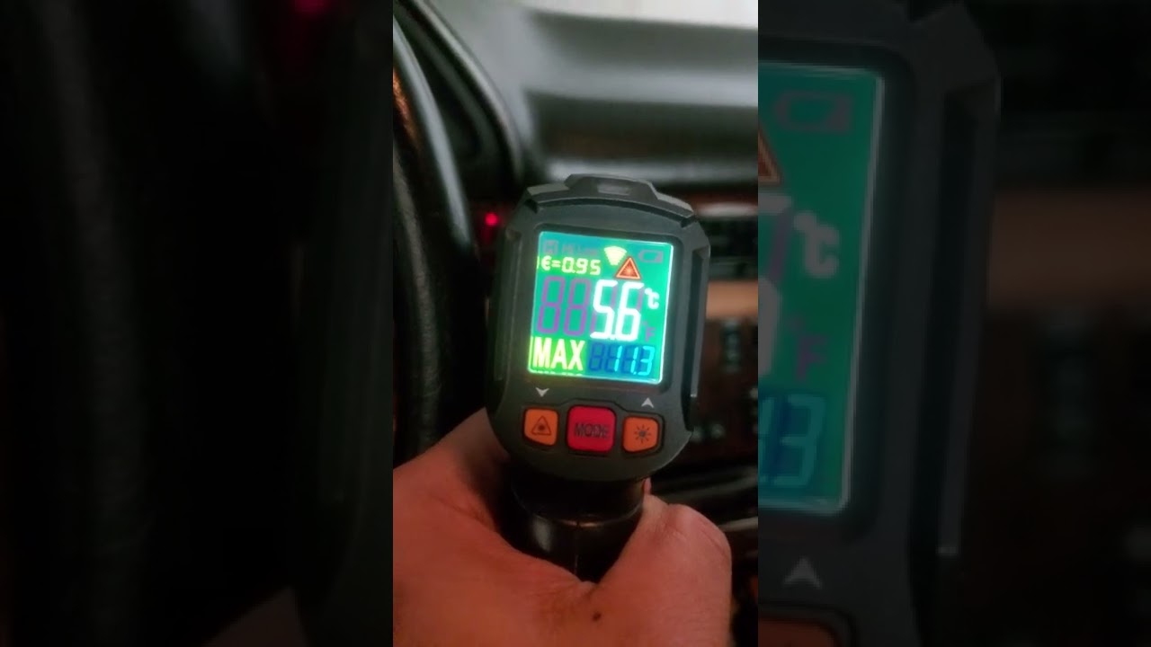 1986 Mercedes Benz 560SEL w126 AC recharge compressor r134 0 Celsius 32 Fahrenheit on idle