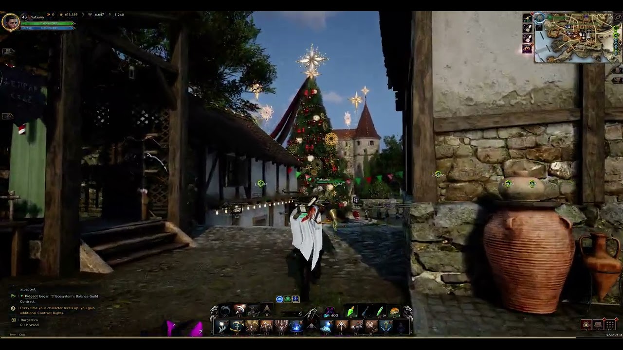 THRONE AND LIBERTY Christmas 2023 4k Resolution