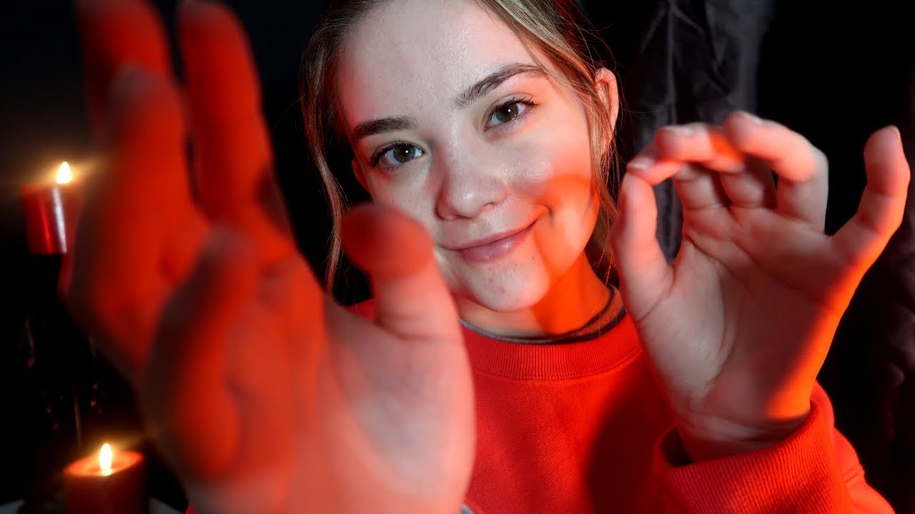 ASMR REIKI To Help You SLEEP! ❤️ Roleplay, Plucking, Hand Movements, Ear To Ear Whispering