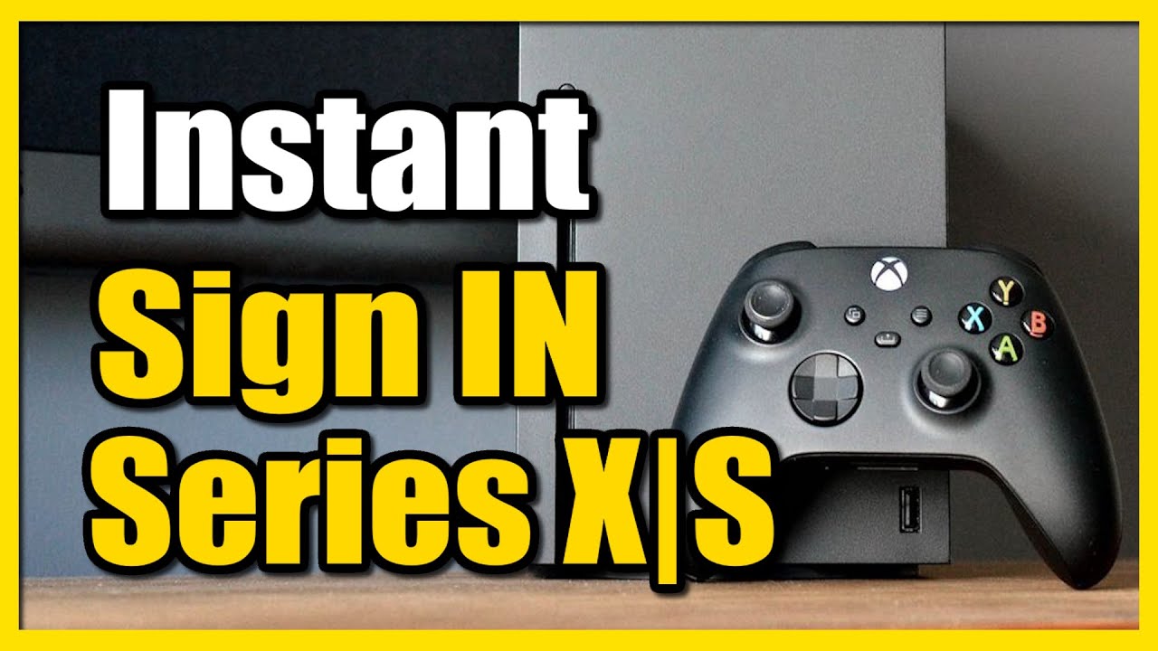 Как включить или отключить мгновенный вход в учетную запись Xbox Series X (автоматический вход)