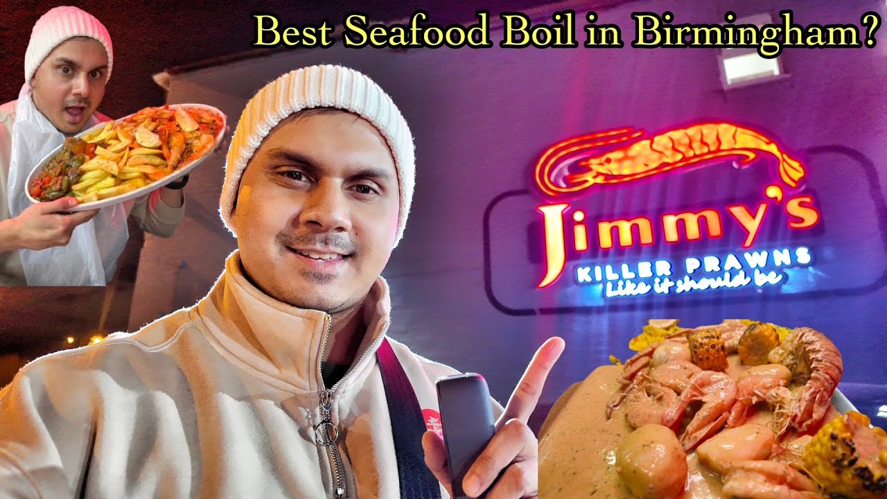 ОБЗОР JIMMYS KILLER PRAINS BIRMINGHAM | ЭТО ЛУЧШЕЕ МЕСТО С МОРЕПРОДУКТАМИ В БИРМИНГЕМЕ?