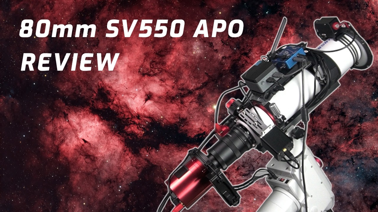 A Detailed Look at 80mm SV550 APO Refractor Telescope