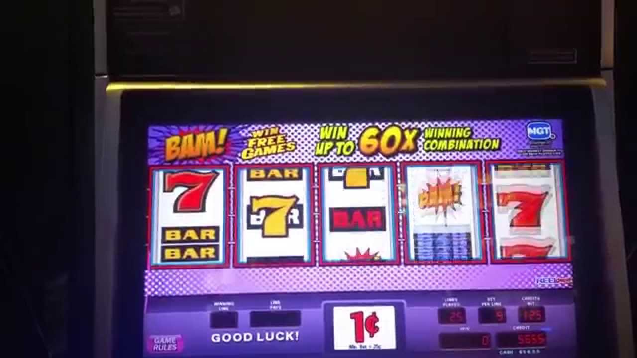 Nice Win! BAM! slot machine at Resorts World casino