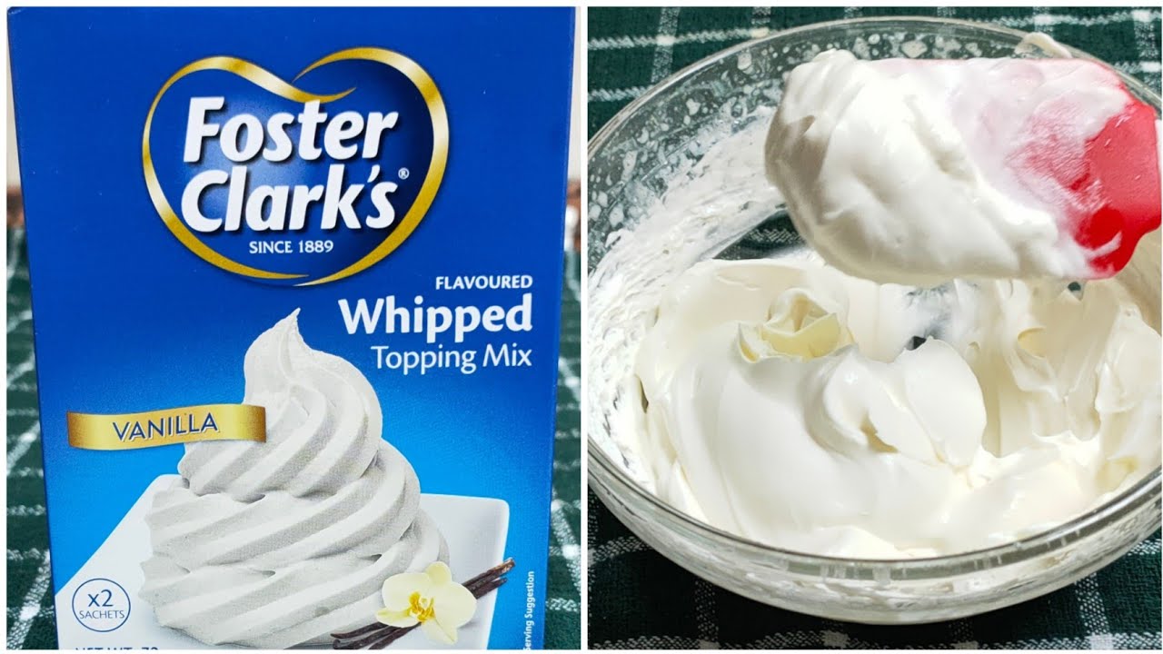 How To Make Whipped Cream-Foster Clark's Whipped Topping Mix