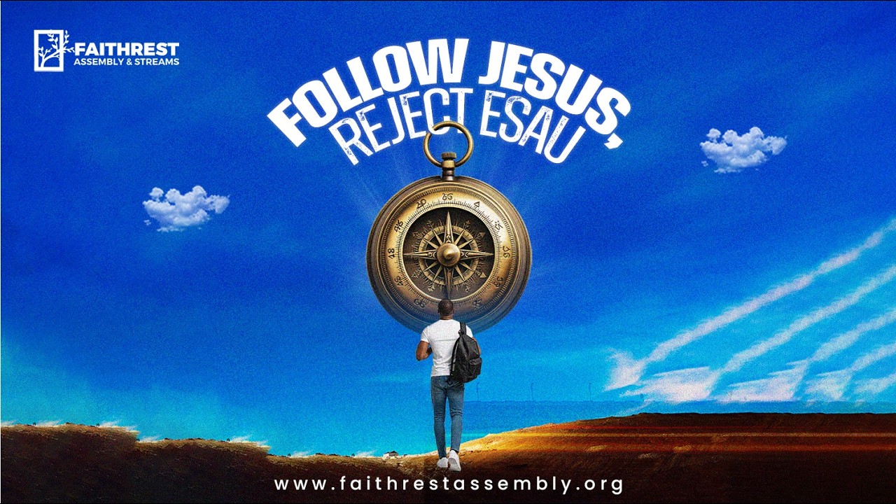 FOLLOW JESUS, REJECT ESAU | SUNDAY SERVICE | THE FAITHREST PLACE | PASTOR TAYO ADARE