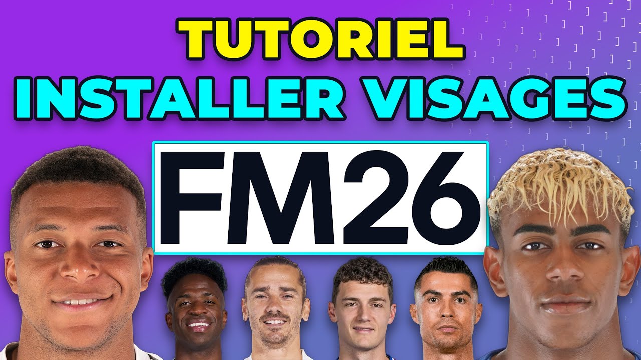 TUTORIAL: INSTALL ALL FACES IN FM26 / GET FACES EASILY AND FOR FREE!