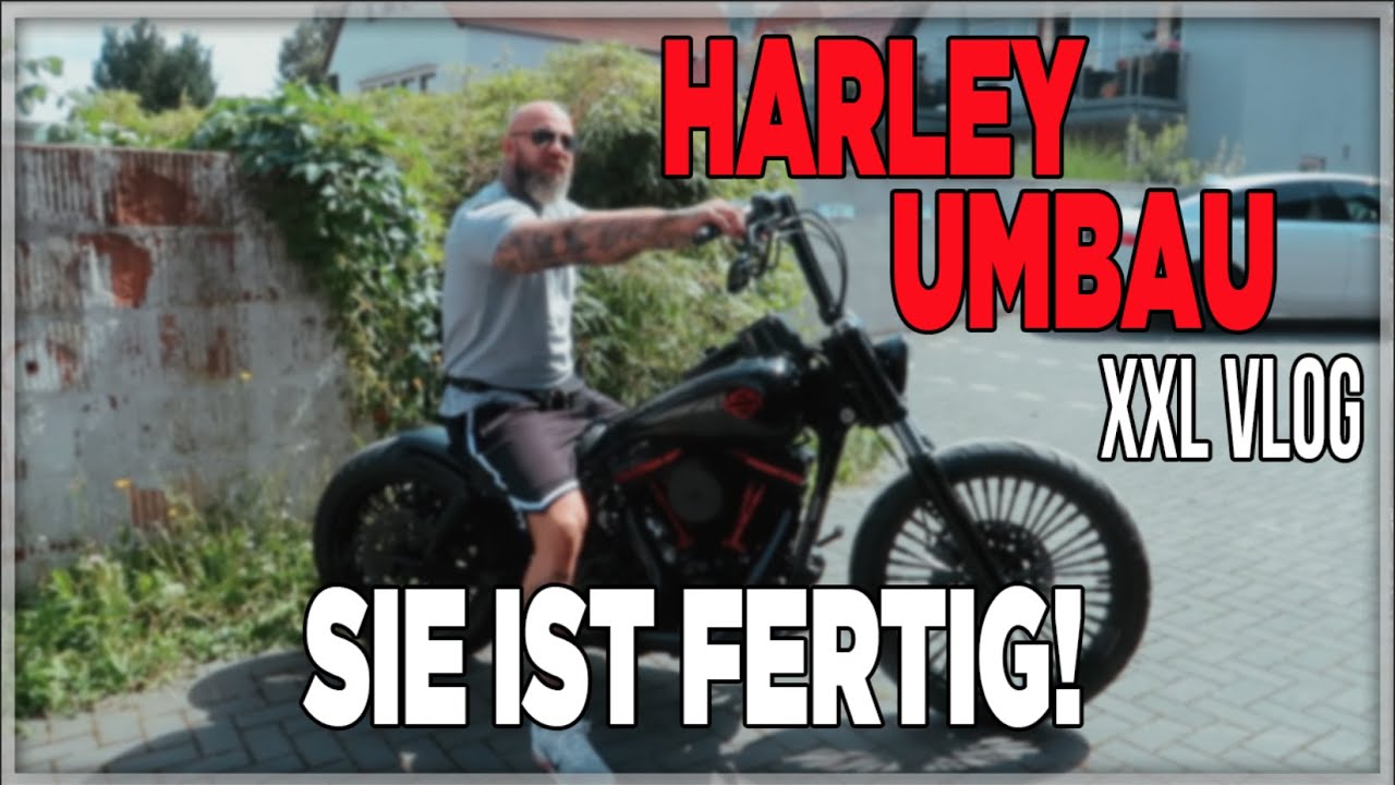 Harley Davidson Umbau einer Dyna Super Glide! | Anton Boyka