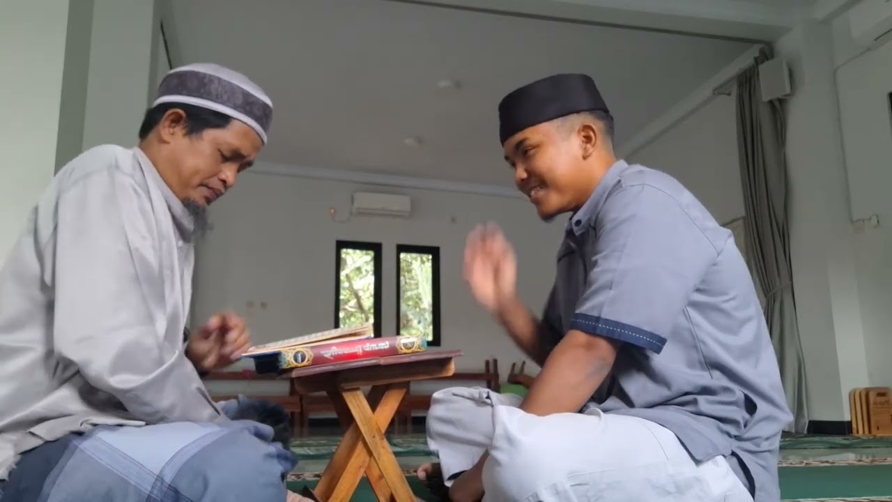 TUGAS SEKOLAH, TASMI' JUZ 30 BERSAMA AYAH
