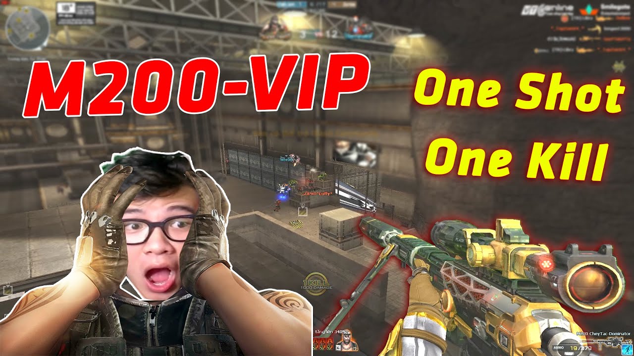 M200 CheyTac VIP Buff Cực Mạnh Trong Zombie 1 Vi&ecirc;n One Shot One Kill.