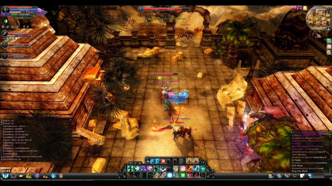 PlayCabal Fg event dung farm
