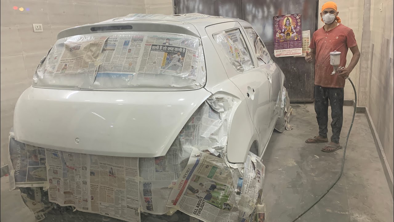 My Swift’s Painting Work Completed | Modified Maruti Swift | Musafir’s Swift | Musafir Aka Joshi