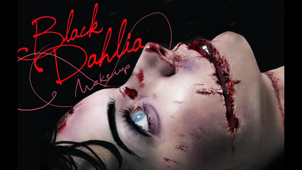 Black Dahlia Makeup tutorial sfx