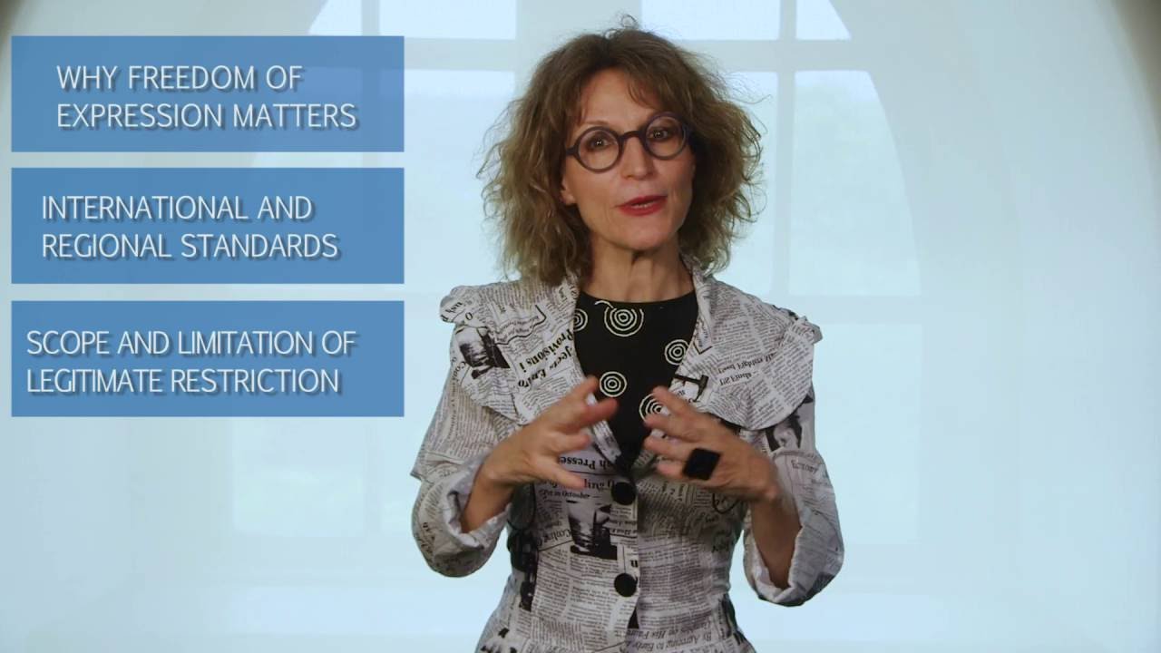 MOOC FOE1x | Agnès Callamard - FREEDOM OF EXPRESSION IN THE AGE OF GLOBALIZATION | Trailer