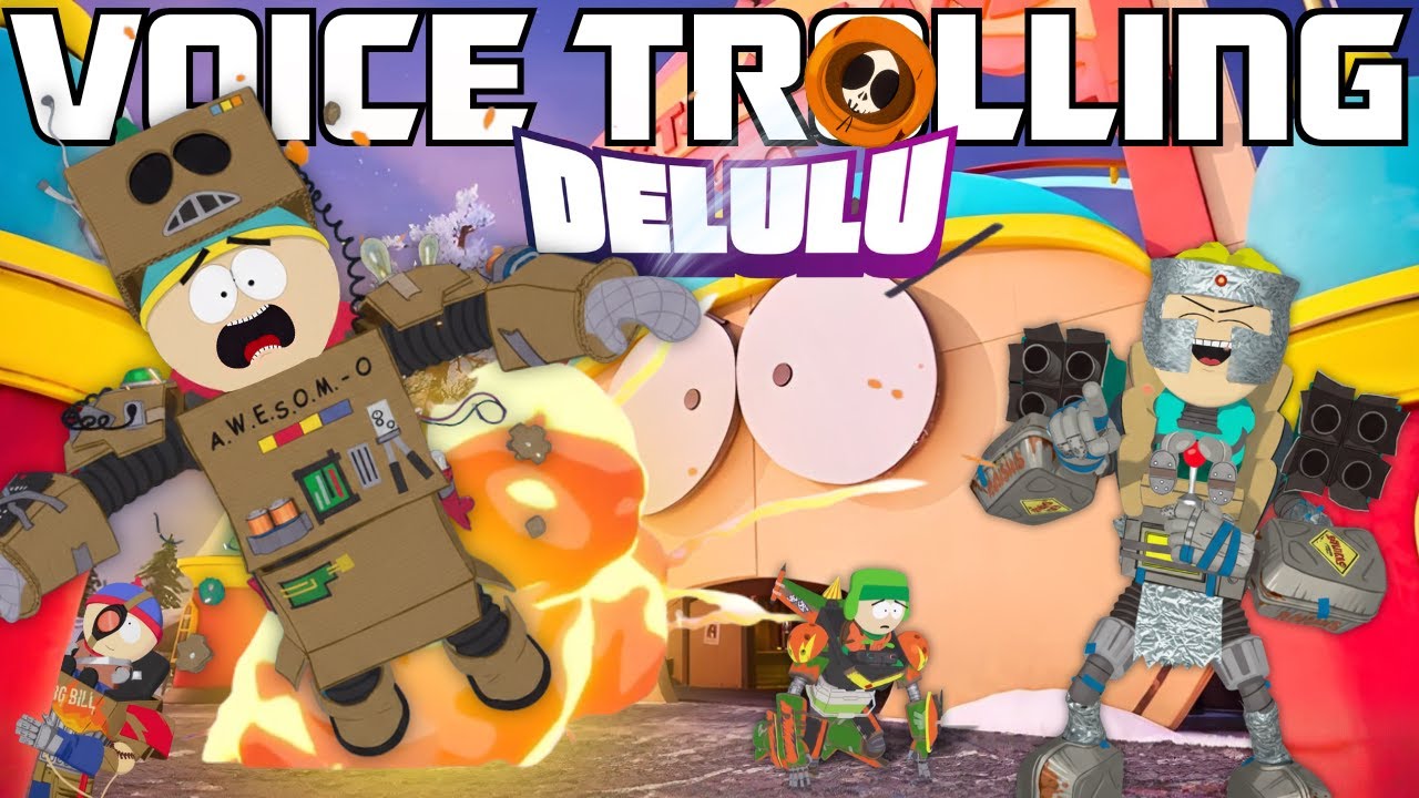 Персонажи Южного Парка играют в Delulu! (Голосовой троллинг)