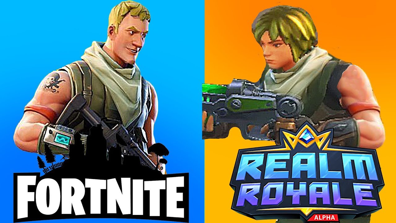 Fortnite Battle Royale VS Realm Royale - Comparison ( WHICH GAME IS BETTER )