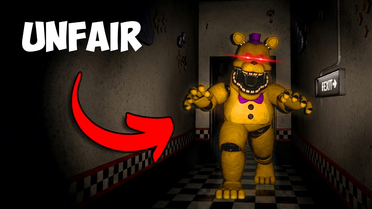 The FNAF FREE-ROAM that was so disturbing it literally broke me..