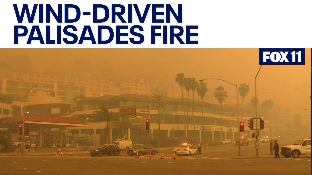 Palisades fire: Fast-moving fire prompts evacuations