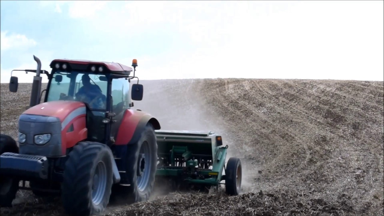 McCormick TTX 190 & Great Plains/Seeding wheat Bulgaria 2017 HD