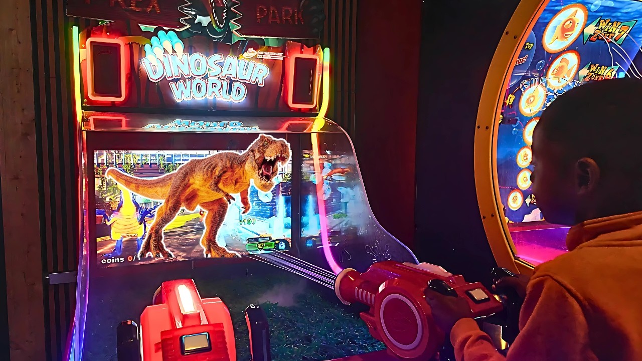 Family Fun at Funstation Arcade 🕹️ Kids Play, Tickets & Prizes with Ossy