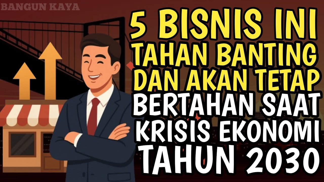 5 Usaha yang Bakal Tetap Cuan Walau Krisis 2030 Terjadi!