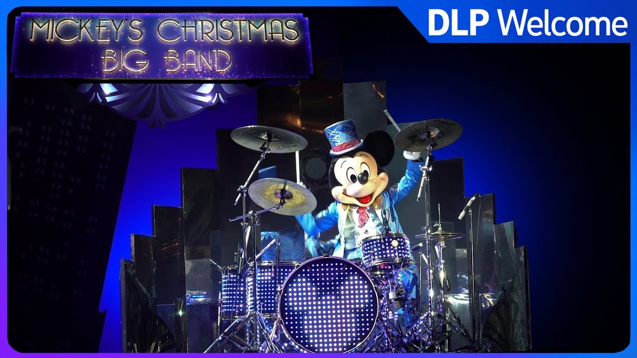 [4K] Mickey's Christmas Big Band - Disneyland Paris