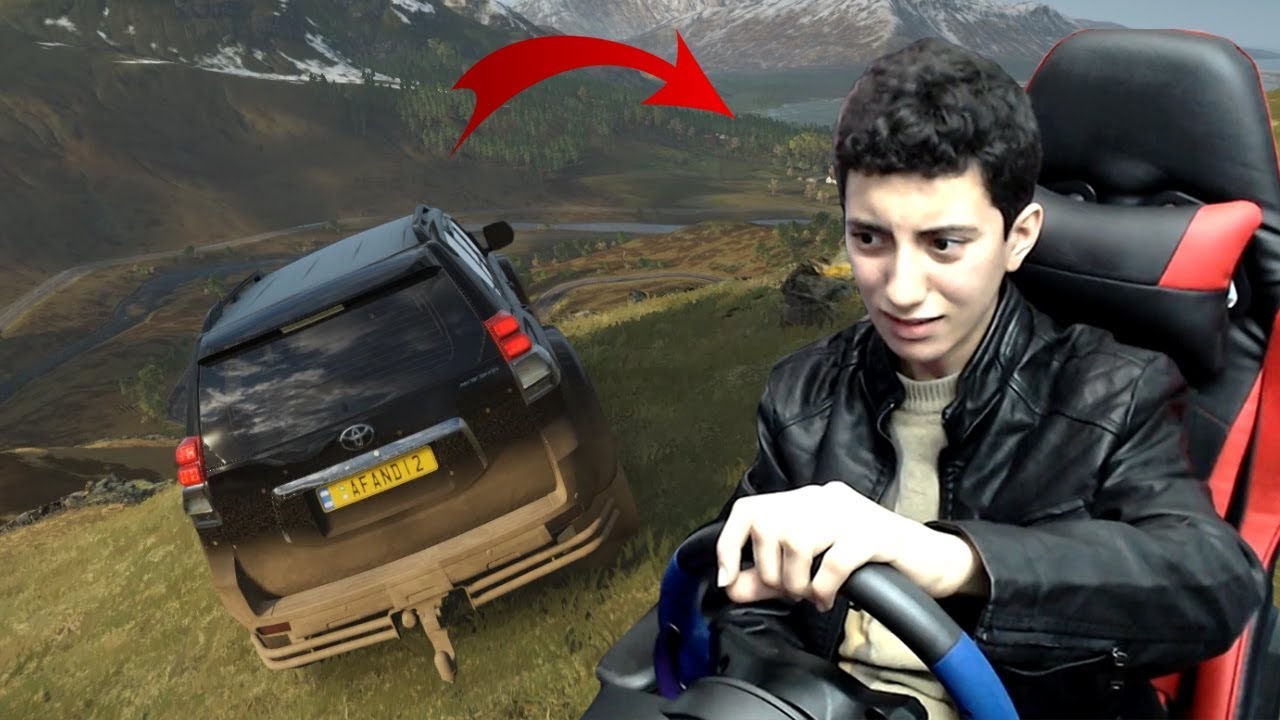 أول تجربة ليا فسوكان هادشي هارب أوصعيب 😂🚙 | Forza Horizon 4