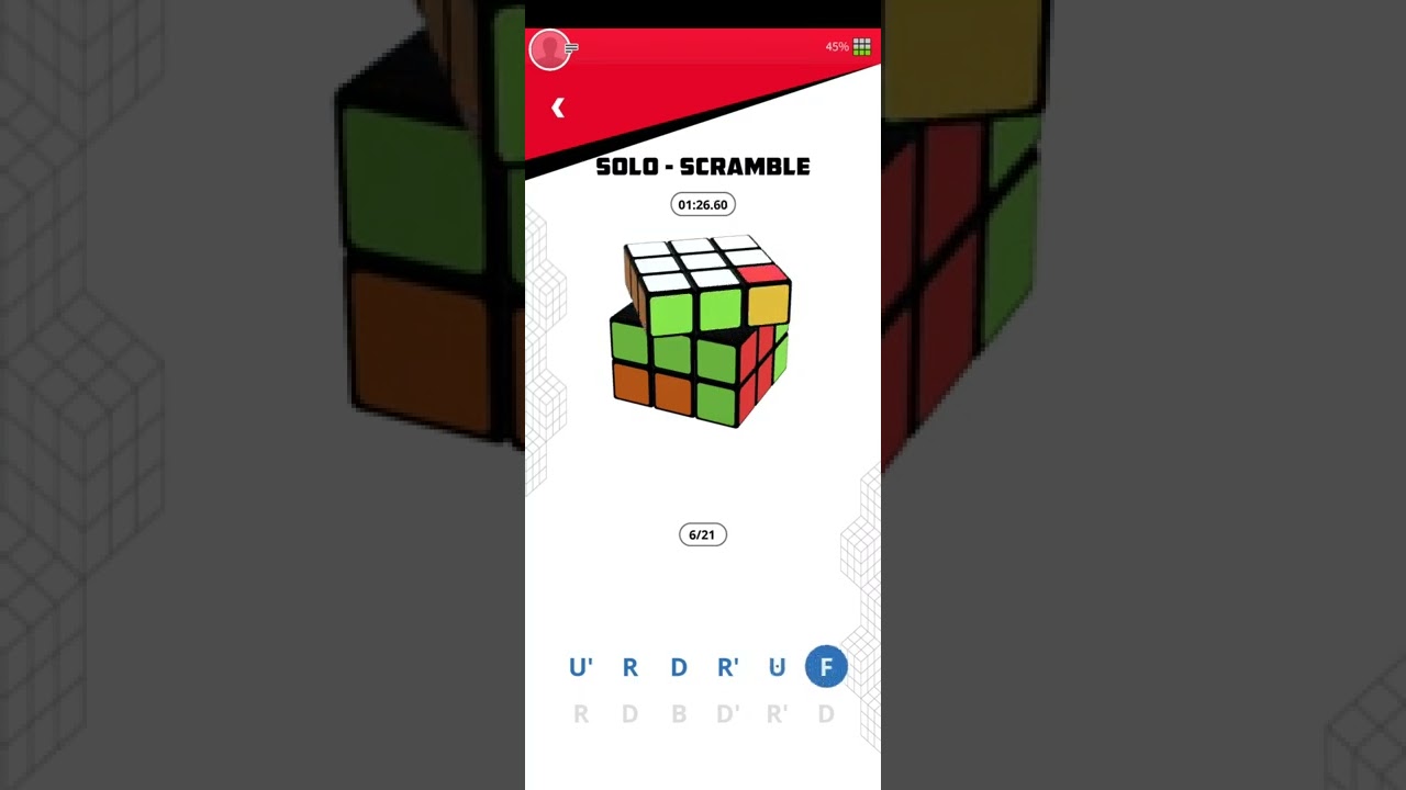 speed solving a (Bluetooth) Rubiks cube