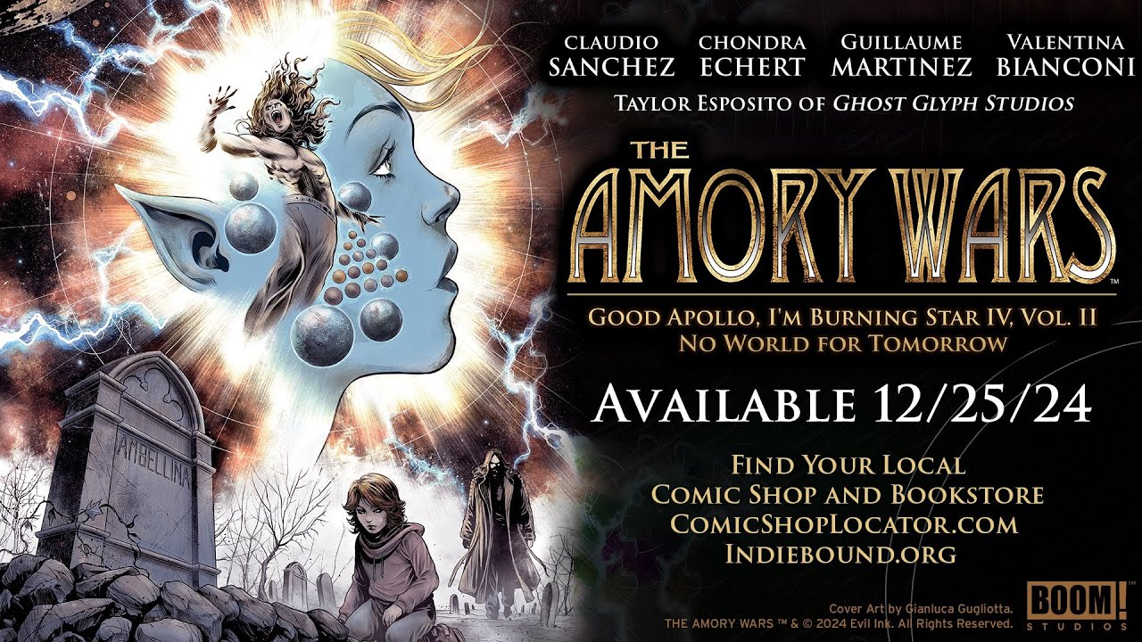 THE AMORY WARS: NO WORLD FOR TOMORROW Volume 1 | Available 12.25.24