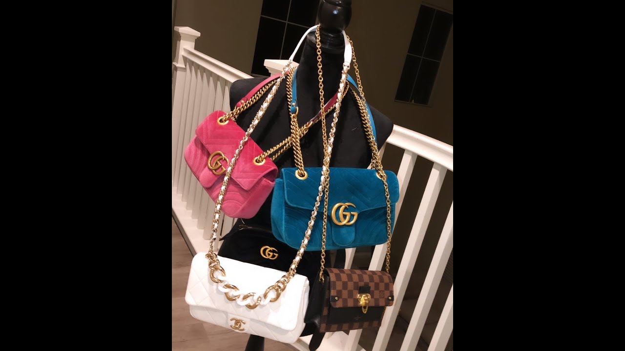 MI COLECCION DE BOLSOS  DE LUJO 2020 #LV #CHANEL #GUCCI #BURBERRY