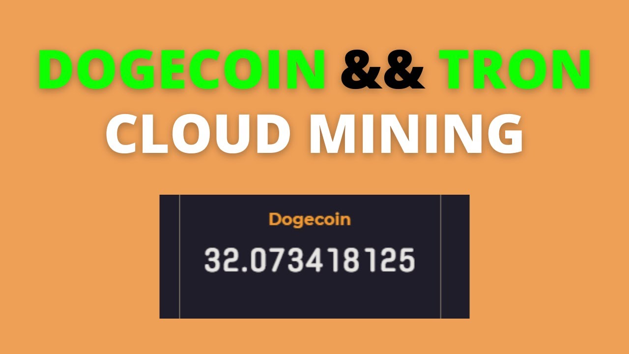 Dogecoin && Tron Cloud Mining | Stekato.cloud Review - iTECH